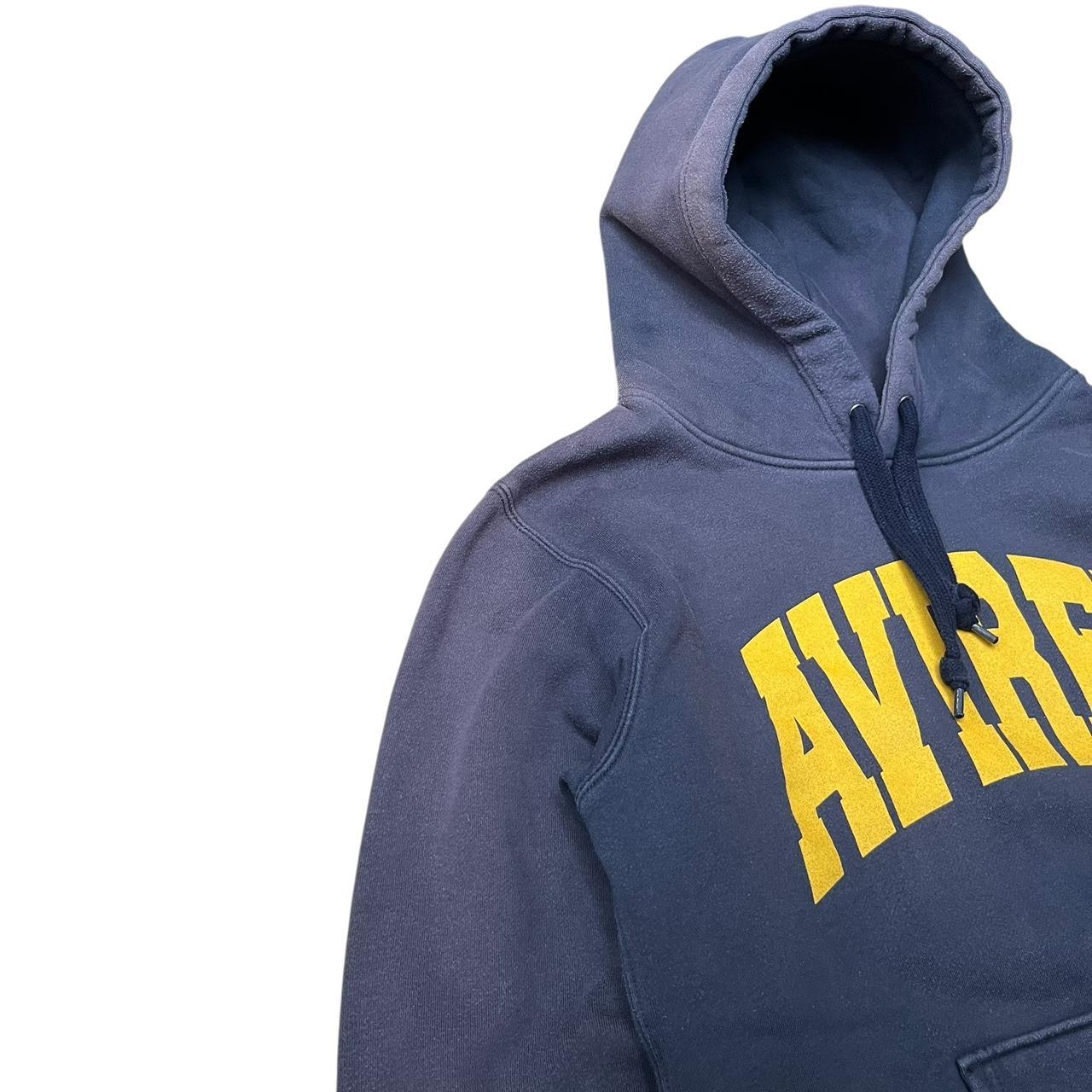 Avirex Spellout Hoodie Blue Yellow