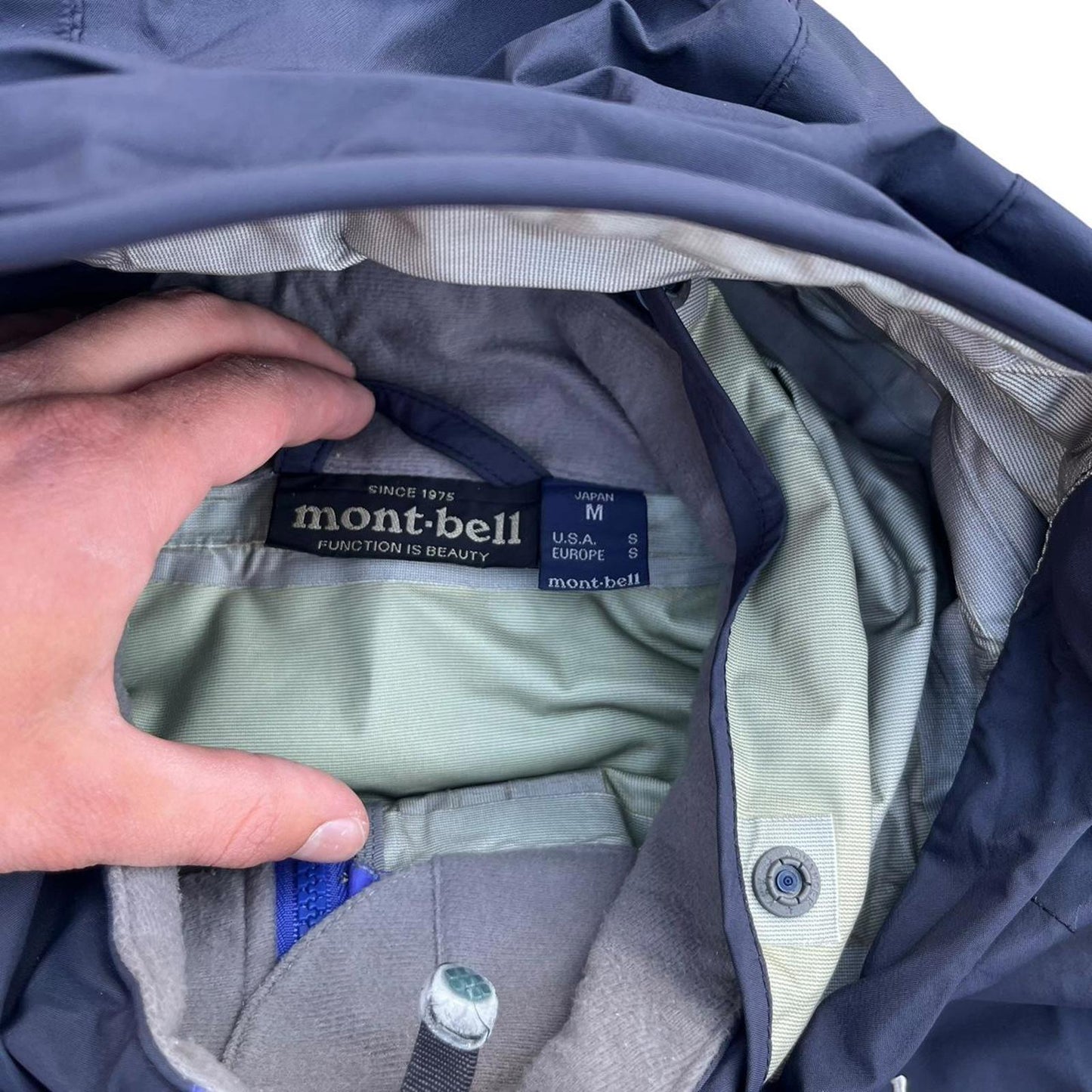 Montbell Lightweight Jacket Purple Two Tone
